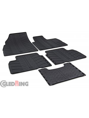 Original Gledring Passform Fußmatten Gummimatten 4 Tlg.+Fixing - HYUNDAI Santa Fe SUV PHEV&Hybrid FL 06.2020-2024 (Automatik)